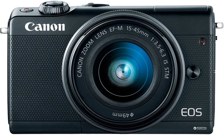 Canon EOS M100 ブラック 15-45mm レンズキット キヤノン EOS M100 ダブルレンズキット ブラック | ミラーレス一眼
