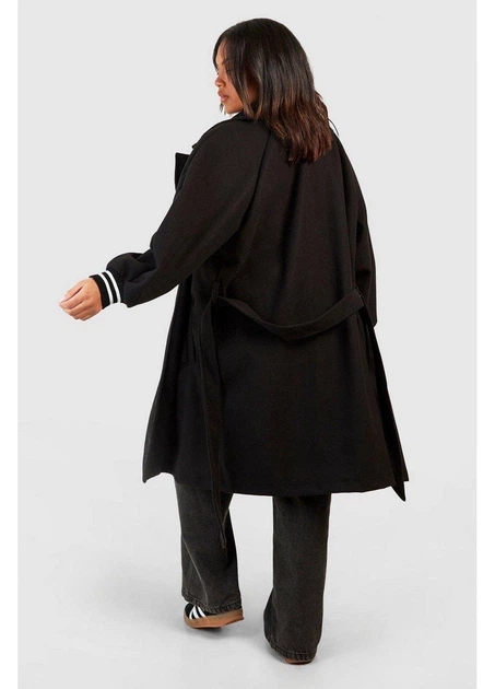 Пальто boohoo 44 Черный GZZ73025_02 - Фото 2 Пальто boohoo 44 Черный GZZ73025_02 - изображение 2