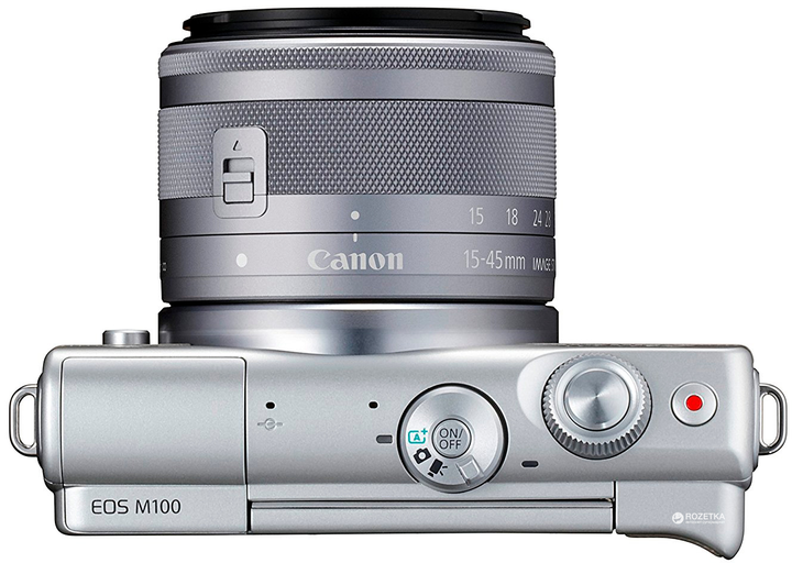 Фотоаппарат Canon EOS M100 15-45mm IS STM Kit Grey