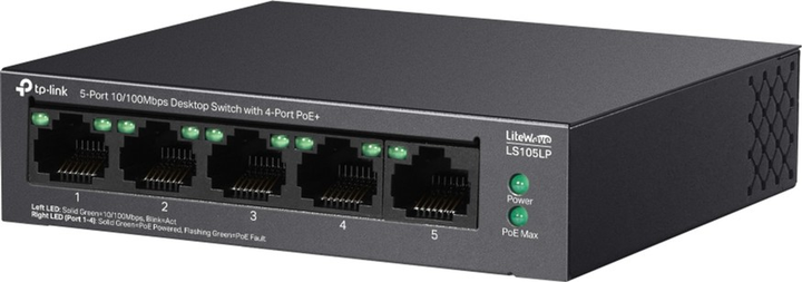 Комутатор TP-LINK LS105LP - зображення 2