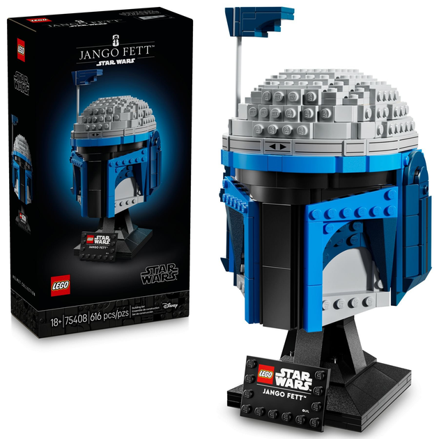 Конструктор LEGO Star Wars Шолом Джанго Фетта 616 елементів (75408) - зображення 2