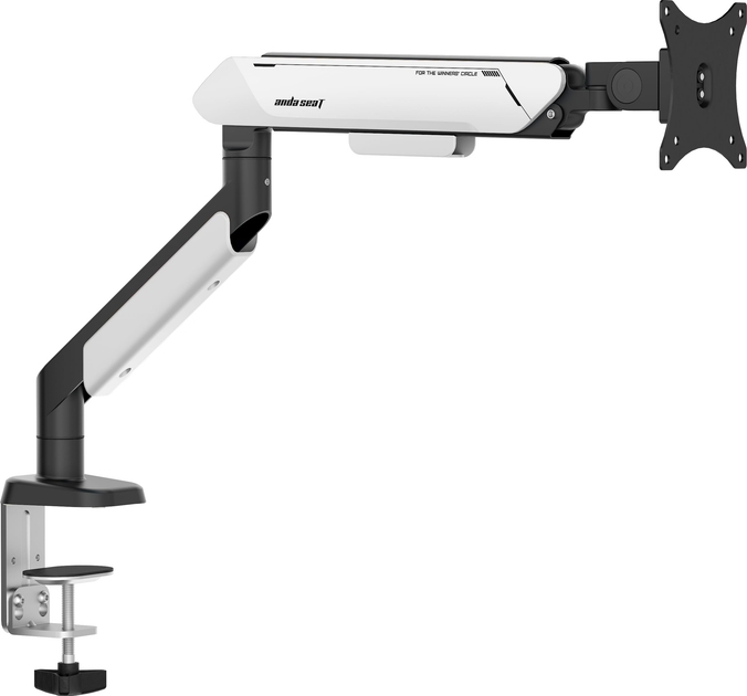 Uchwyt do monitora Anda Seat Stealth Pro II 17''-42'' White (AD-W-A9-1S-BW) - obraz 8