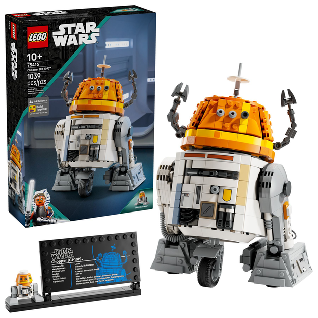 Конструктор LEGO Star Wars Астромеханічний дроїд Чопер C1-10P 1039 елементів (75416) - зображення 2