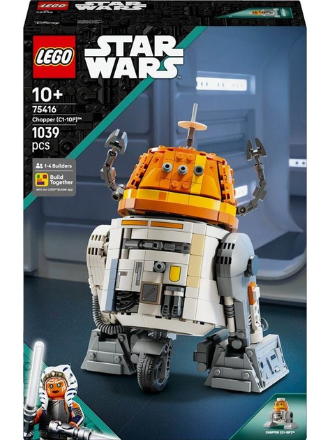 Конструктор LEGO Star Wars Астромеханічний дроїд Чопер C1-10P 1039 елементів (75416) - зображення 1