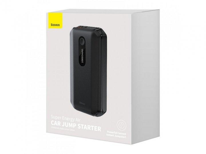 Jump-стартер - Baseus Super Energy AirCar Jump Starter 10000 mAh 1000A Black CGNL020101 - изображение 8