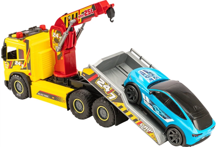 Ігровий набір Dickie Toys Евакуатор Volvo з машинкою зі звуковим та світловим ефектом 55 см (3749039) (4006333093449) - зображення 6