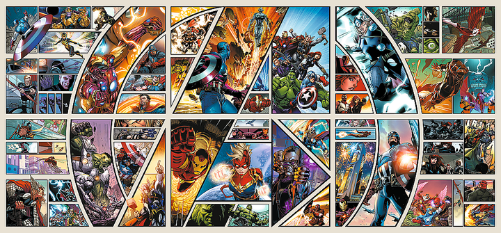 Пазлы Trefl Prime UFT Marvel The Avengers Heroes 9000 элементов (5900511810226) - изображение 3