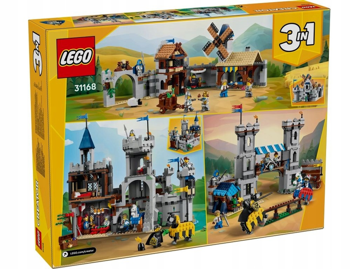Конструктор LEGO Creator Середньовічний замок кінних лицарів 1371 деталь 31168 (5702017822433) - зображення 4