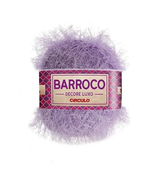 6006 BARROCO DECORE LUXO пряжа (53% бавовна, 47% поліестер, 280гр. 180м. ), фіолетовий/бузковий - Фото 1 6006 BARROCO DECORE LUXO пряжа (53% бавовна, 47% поліестер, 280гр. 180м. ), фіолетовий/бузковий - изображение 1