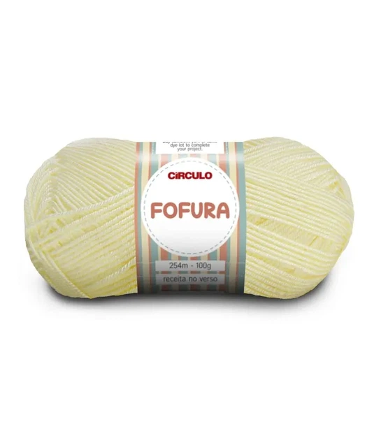 150 FOFURA пряжа (100% акрил, 100гр. 254м ), молочний - Фото 1 150 FOFURA пряжа (100% акрил, 100гр. 254м ), молочний - изображение 1