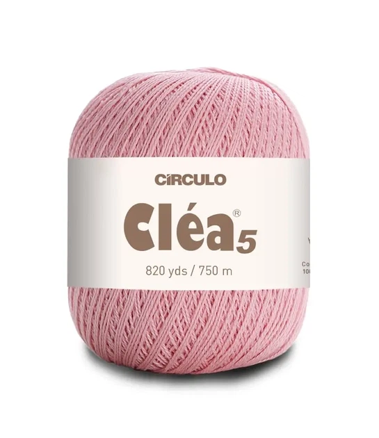 3227 CLEA 5 пряжа(100% мерс.бавовна, 151гр. 750м. ), рожевий - Фото 1 3227 CLEA 5 пряжа(100% мерс.бавовна, 151гр. 750м. ), рожевий - изображение 1
