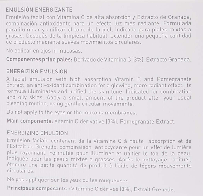 Emulsja do twarzy z filtrem SPF Skeyndor Power C+ Energizing nawilżająca 50 ml (8436542360869) - obraz 5