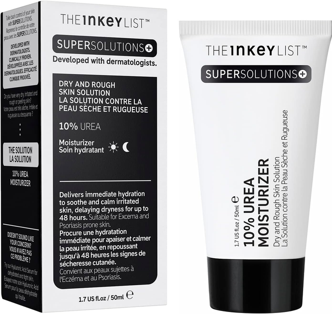 Krem nawilżający do twarzy The Inkey List 10% Urea 50 ml (5060879824300) - obraz 2