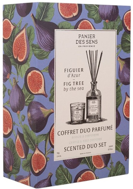 Zestaw Panier Des Sens Scented Świeca zapachowa 70 g + Dyfuzor zapachowy 240 ml + Patyczki zapachowe 8 szt (3701447302951) - obraz 2