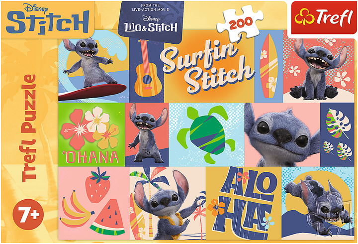 Пазл Trefl Lilo & Stitch The Movie Пригоди на Гаваях 200 елементів 13331 (5900511133318) - зображення 2