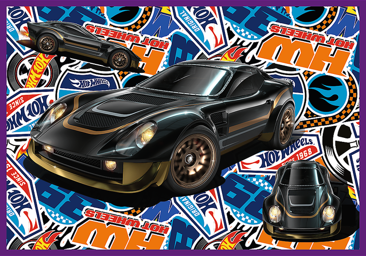 Пазли Trefl Hot Wheels Гоночний автомобіль 4x250 елементів 13312 (5900511133127) - зображення 6