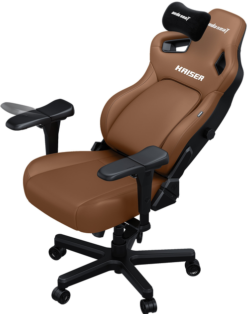 Fotel gamingowy Anda Seat Kaiser 4 XL Bentley Brown (AD12YDDC-XLL-20-K-PV/C) - obraz 2