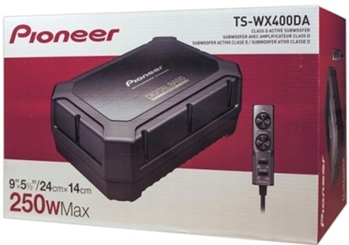Subwoofer samochodowy Pioneer TS-WX400DA (88493841622) - obraz 3