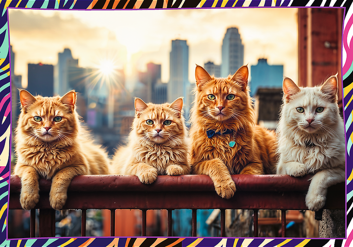 Пазли Trefl Веселі тварини 4x250 елементів 13313 (5900511133134) - зображення 6