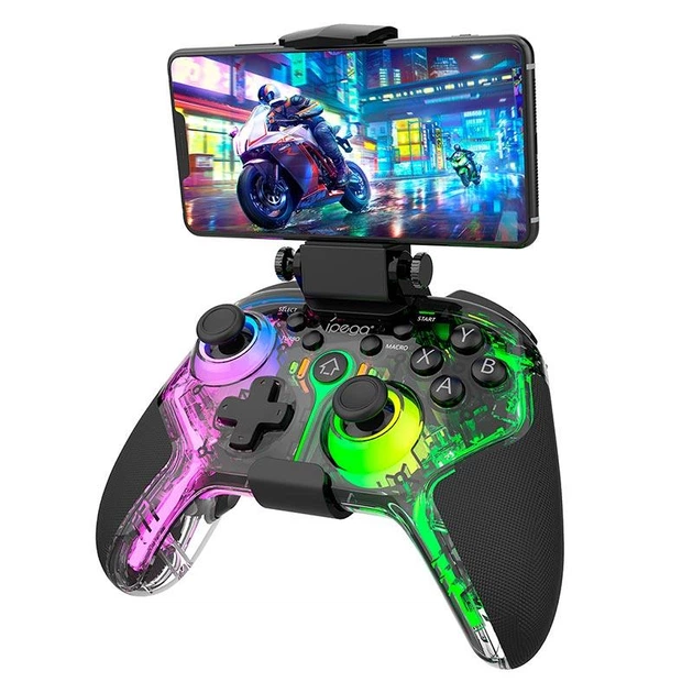 Беспроводной джойстик геймпад iPega PG-9666TH Bluetooth Android, PC, PS3, PS4, Nintendo Switch Black - изображение 5