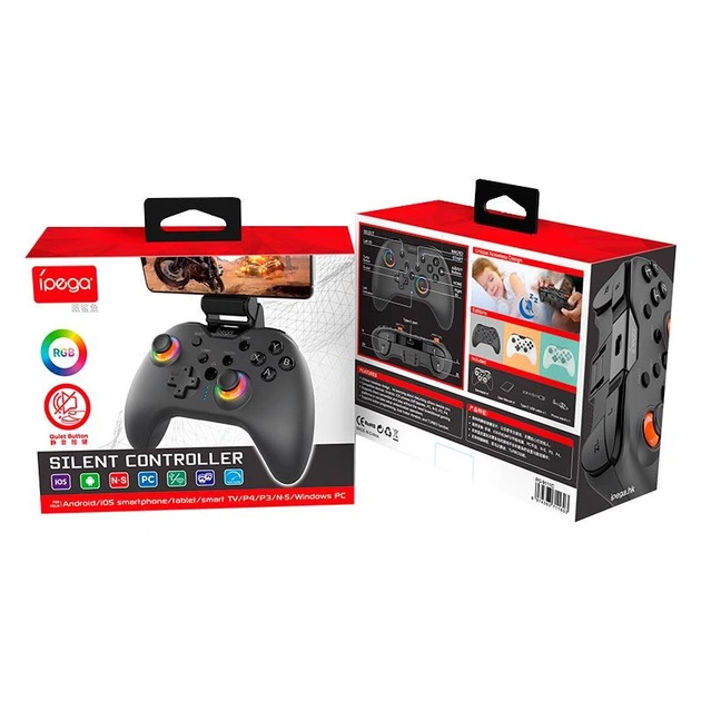 Беспроводной джойстик геймпад iPega PG-9111B Bluetooth Android, ПК, PS3, PS4, Nintendo Switch Black - изображение 6