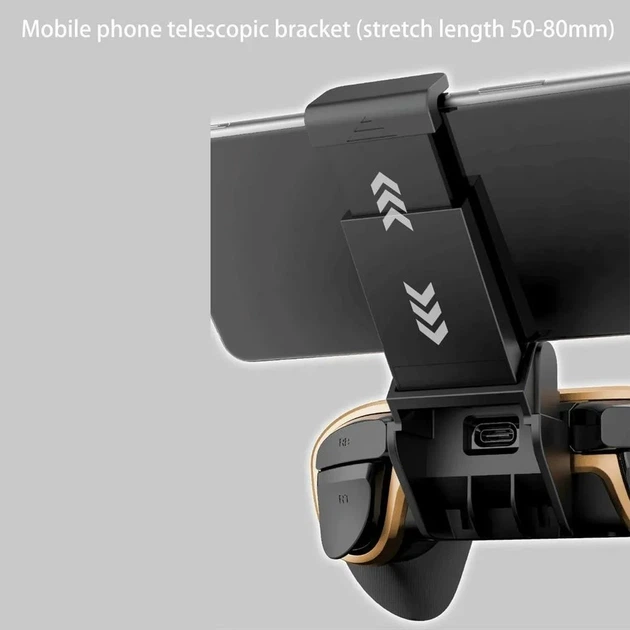 Бездротовий джойстик геймпад iPega PG-9097 Bluetooth для смартфону на Android Андроїд TV Box Black - зображення 15
