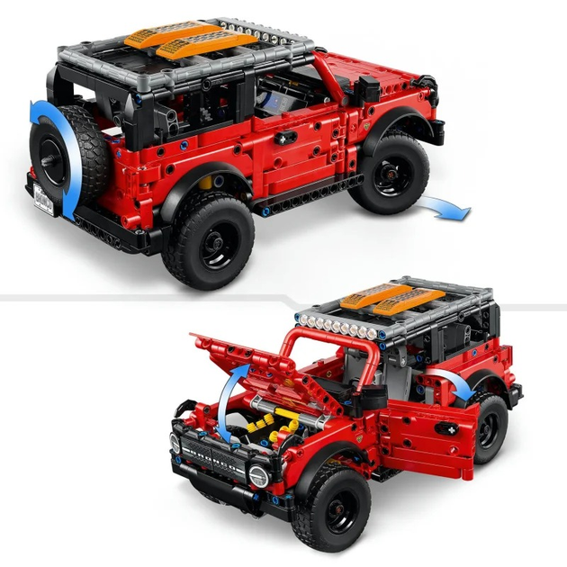 Конструктор LEGO Technic SUV Ford Bronco 943 деталі 42213 (5702017816364) - зображення 3