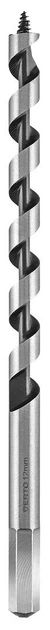 Zestaw wierteł spiralnych do drewna Verto 230 mm 6 szt. 60H800 (5902062507631) - obraz 4