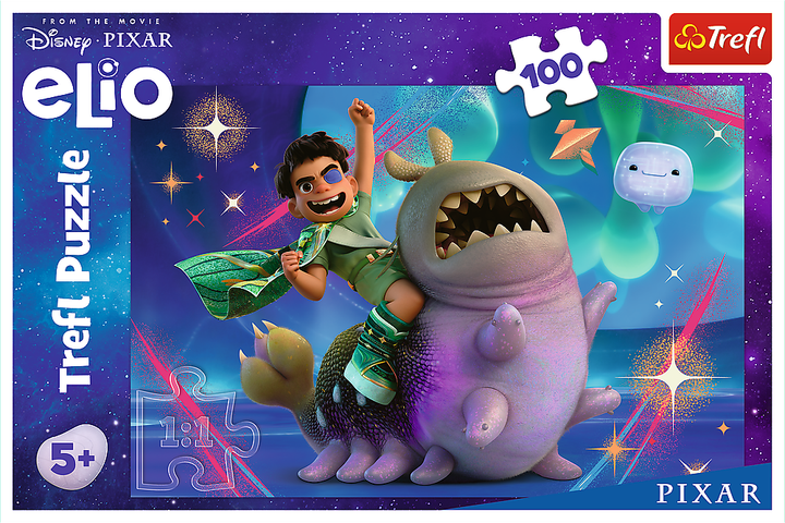 Пазл Trefl Elio Космічна пригода 100 елементів 16497 (5900511164978) - зображення 2