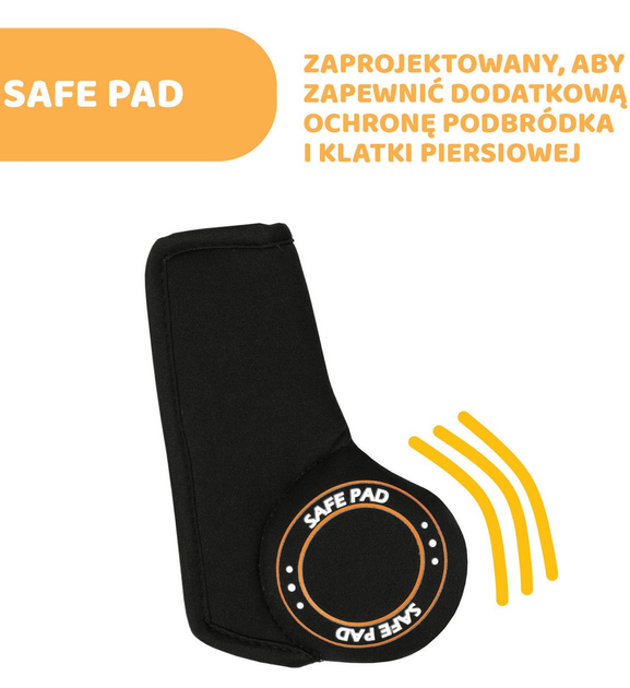 Fotelik samochodowy dla dzieci Chicco FOLD&GO I-SIZE 100-150 cm Czarny (8058664140152) - obraz 10