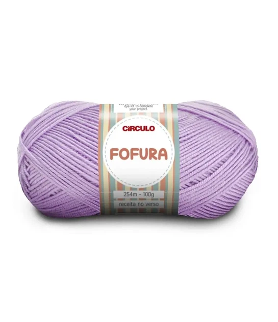 6132 FOFURA пряжа (100% акрил, 100гр. 254м ), фіолетовий/бузковий - Фото 1 6132 FOFURA пряжа (100% акрил, 100гр. 254м ), фіолетовий/бузковий - изображение 1