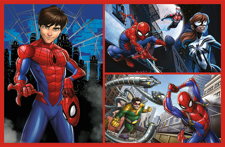 Пазлы Trefl Marvel Spider-man Паучьи истории 2х70 элементов (5900511344431) - изображение 2