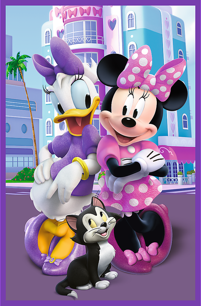 Пазлы Trefl Minnie Mouse Минни и друзья 3х80 элементов (5900511348897) - Фото 4 Пазлы Trefl Minnie Mouse Минни и друзья 3х80 элементов (5900511348897) - изображение 4