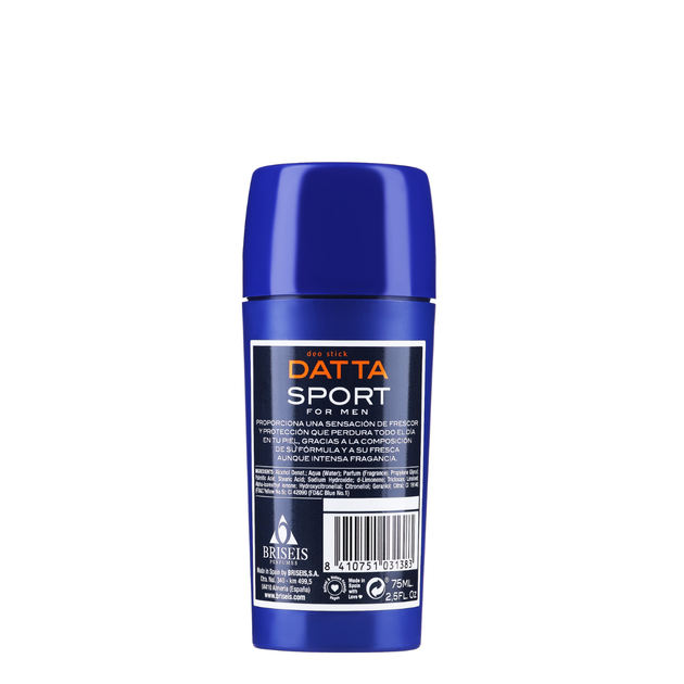 Дезодорант-стік чоловічий Tulipan Negro Datta Sport For Men, 75 мл - Фото 3 Дезодорант-стік чоловічий Tulipan Negro Datta Sport For Men, 75 мл - зображення 3