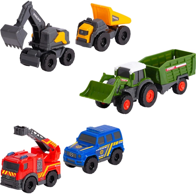Ігровий набір Dickie Toys Мікро-транспорт 9 см (3742016) (4006333090820) - зображення 4