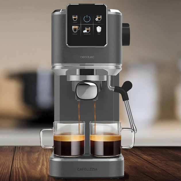 Кавоварка рожкова Cecotec Cafelizzia ColdBrew Сіра (00270) - зображення 6