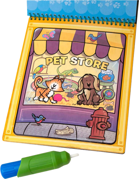 Kolorowanka wodna Melissa & Doug Water WOW! Animals Magic (681147005297) - obraz 4