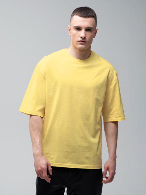 Футболка бавовняна оверсайз довга чоловіча Ray Oversize U0104 Unisex M L-XL Lemon від Rozetka на платформі USKIDKA Акція на Футболка бавовняна оверсайз довга чоловіча Ray Oversize U0104 Unisex M L-XL Lemon від Rozetka