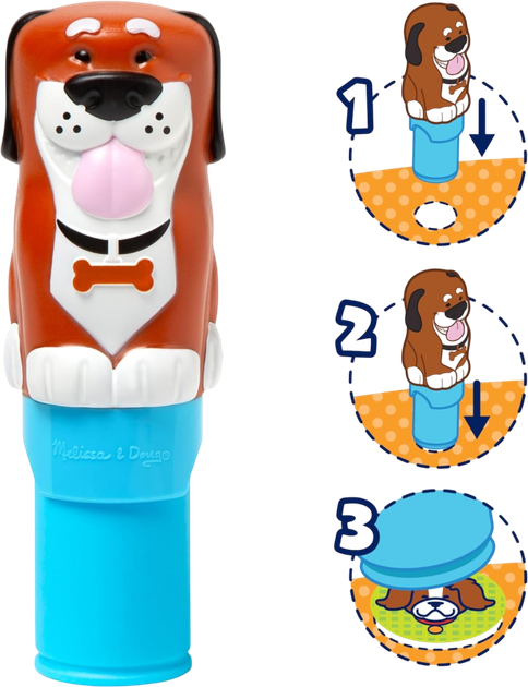 Książka z naklejkami Melissa & Doug WOW Piesek (681147005426) - obraz 3