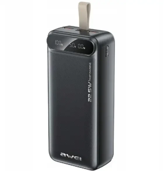 Универсальный повербанк Awei PA-12 30000 mAh зарядное устройство 8413 - изображение 2