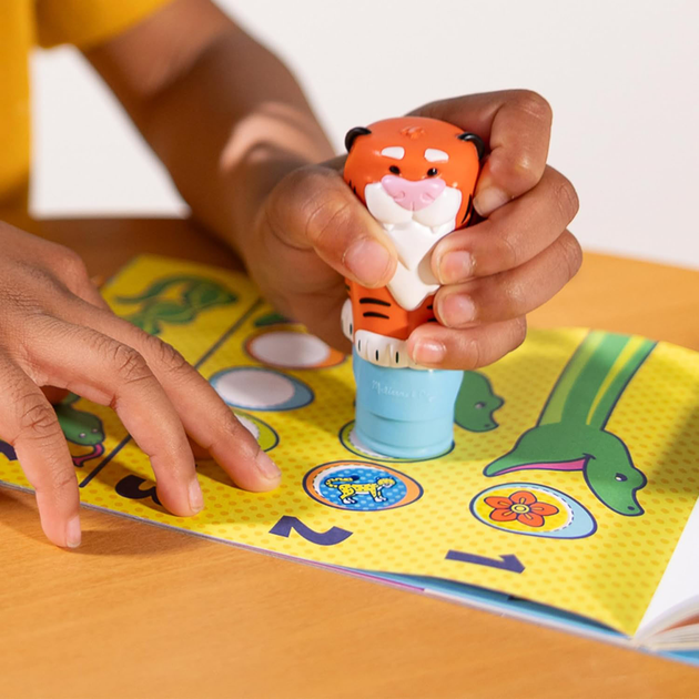 Książka z naklejkami Melissa & Doug WOW Tygrysek (681147005488) - obraz 3