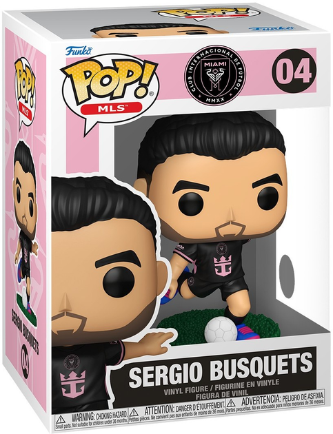 Figurka do gier Funko POP MLS: Inter Miami - Sergio Busquets (5908305249900) - obraz 1