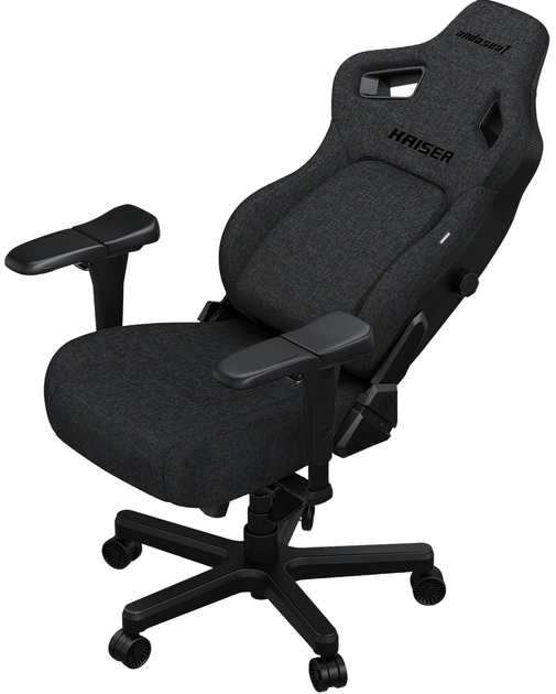 Fotel gamingowy Anda Seat Kaiser 4 XL Dark Gray Fabric (AD12YDDC-XLL-20-GB-CF) - obraz 14