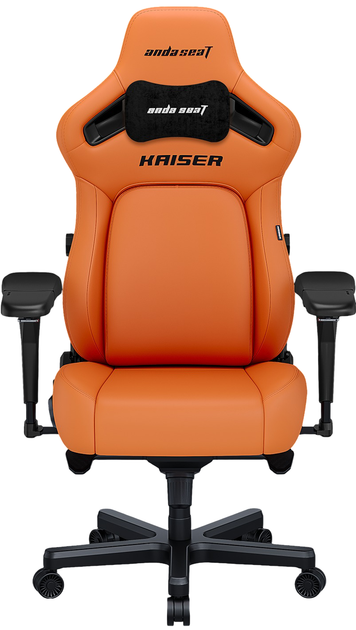 Fotel gamingowy Anda Seat Kaiser 4 XL Blaze Orange (AD12YDDC-XLL-20-O-PV/C) - obraz 1