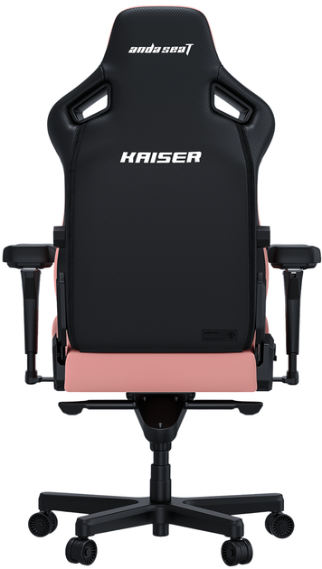 Крісло ігрове Anda Seat Kaiser 4 XL Creamy Pink (AD12YDDC-XLL-20-P-PV/C) - зображення 4