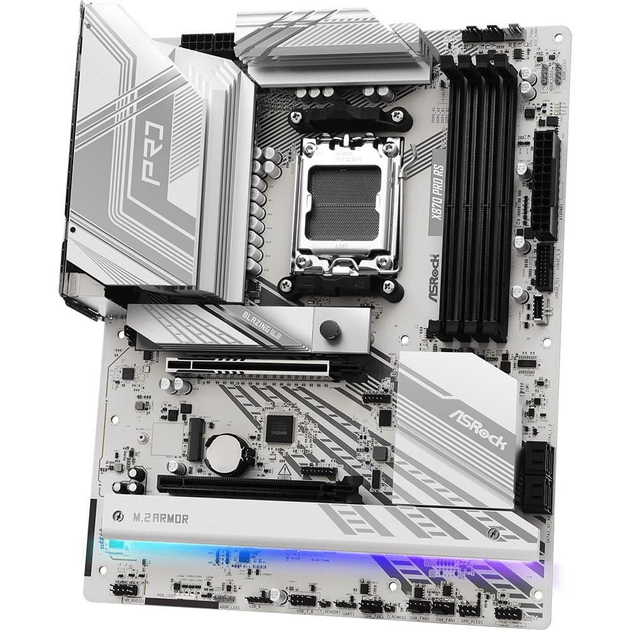 Материнська плата AsRock X870 PRO RS (X870 PRO RS) (Socket AM5, AMD X870, ATX) - изображение 3