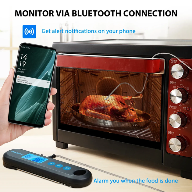 Bluetooth термометр INKBIRD IHT-2PB 1+2 щупа (IHT-2PB) - изображение 5