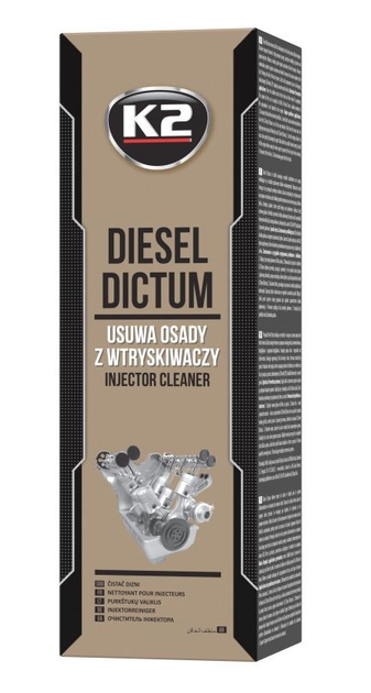 Присадка K 2 для очищення форсунок diesel dictum 500 мл w 325 (5906534016126) - зображення 3