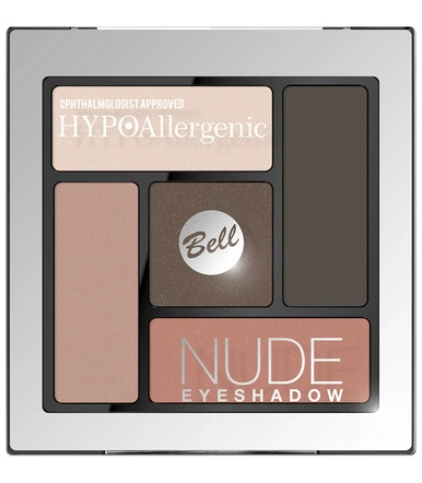 Тіні для повік атласно-кремові Bell Hypo Allergenic Nude Eyeshadow 5г №03 - Фото 1 Тіні для повік атласно-кремові Bell Hypo Allergenic Nude Eyeshadow 5г №03 - зображення 1