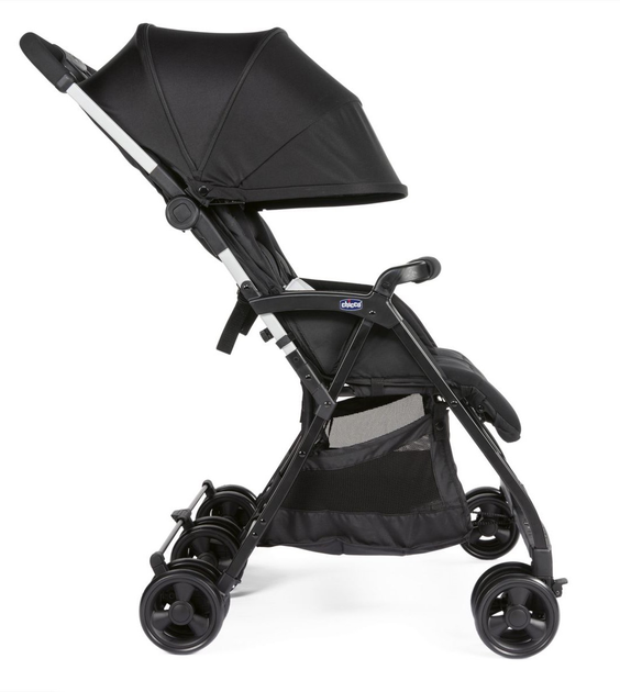 Прогулянкова коляска двомісна для близнюків Chicco OHlala Twin Black Night Чорна (8058664125456) - зображення 3